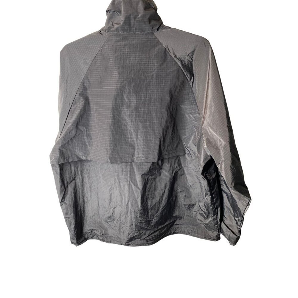 Calvin Klein Mens $148 Relaxed Fit Box Logo Popover Jacket Size L Black - Picture 4 of 11